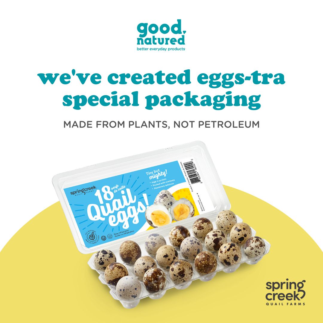 Spring Creek Egg Farm Picks Clear Plant-Based Packaging over Fiber